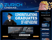 Tablet Screenshot of geneva.zurichcinemas.com