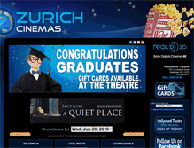 Tablet Screenshot of hollywood.zurichcinemas.com